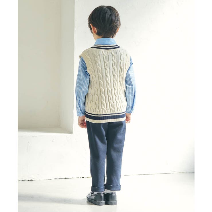 ラインニットベスト | F.O.Online Store | 詳細画像9 