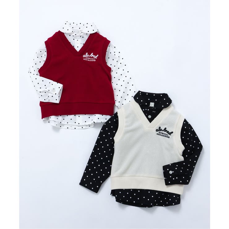【リンク】ドットシャツ・リブベストセット | F.O.Online Store | 詳細画像18 