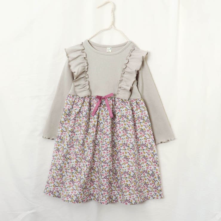 花柄ドッキングワンピース[品番：FOKK0015028]｜F.O.Online Store