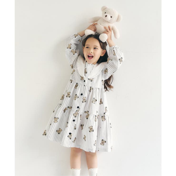 ストライプ柄 | tiny bear フォーマルワンピース | F.O.Online Store