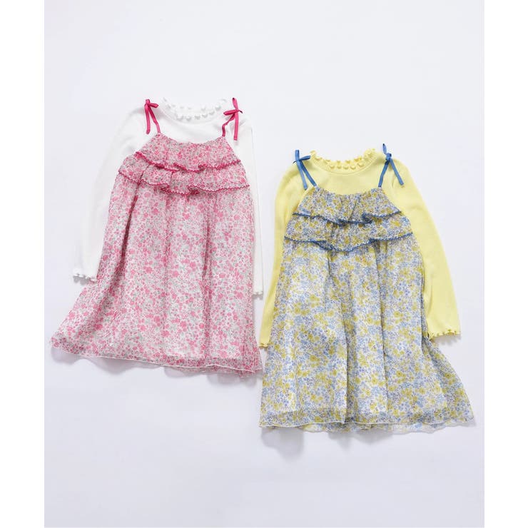 フラワーシフォンワンピース＿アプレレクールマシェリ | F.O.Online Store | 詳細画像20 