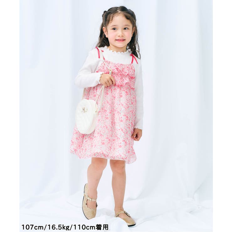 フラワーシフォンワンピース＿アプレレクールマシェリ | F.O.Online Store | 詳細画像4 