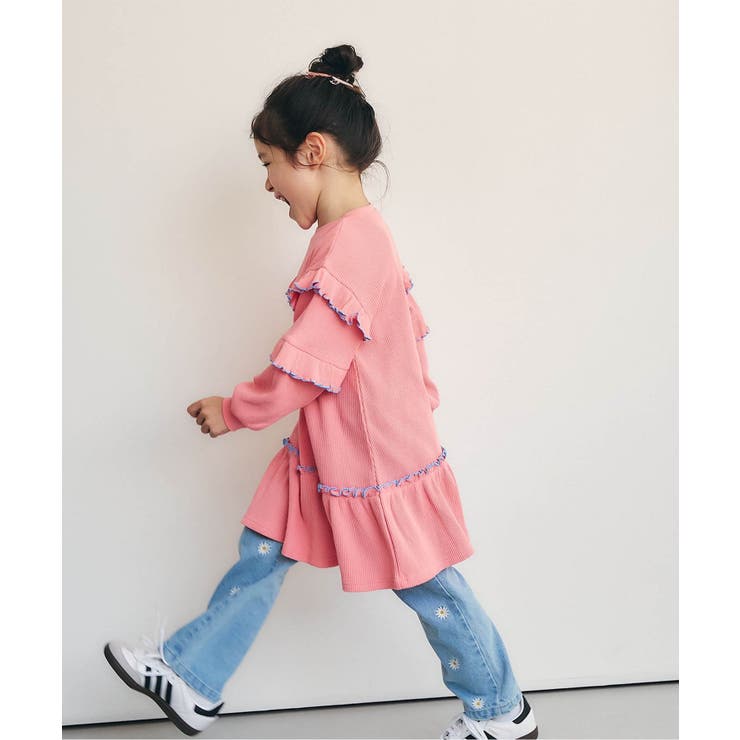 ワッフルメニーフリルワンピース | F.O.Online Store | 詳細画像11 