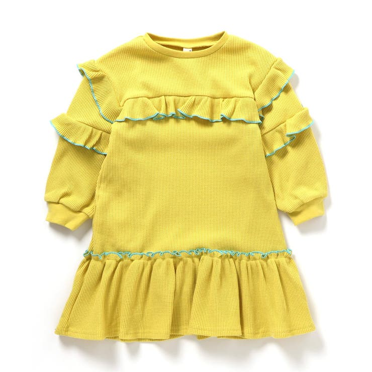 ワッフルメニーフリルワンピース | F.O.Online Store | 詳細画像19 