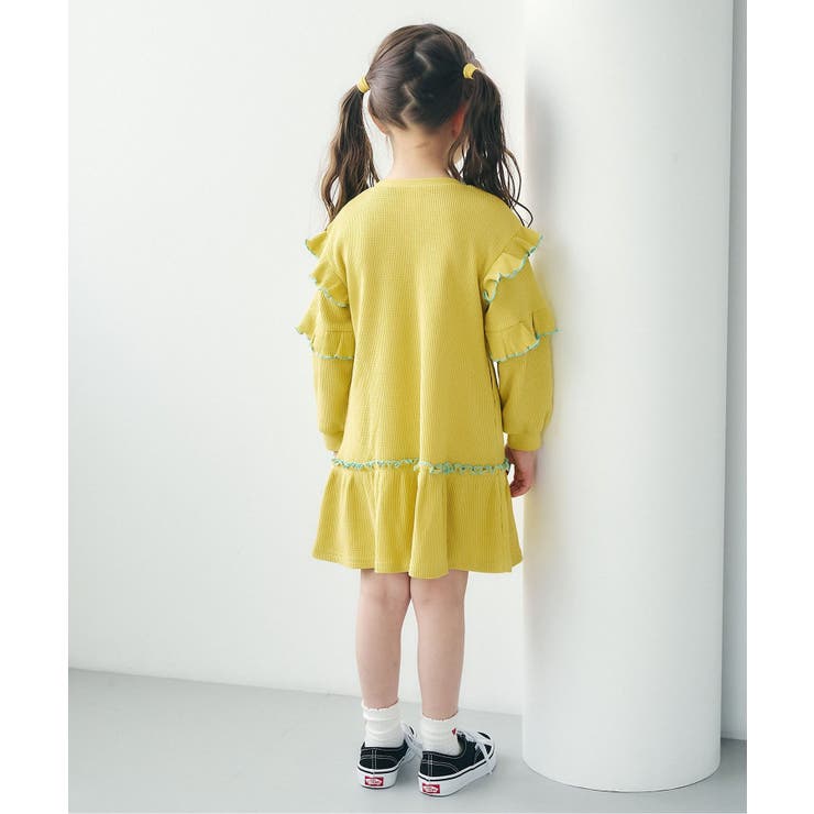 ワッフルメニーフリルワンピース | F.O.Online Store | 詳細画像24 