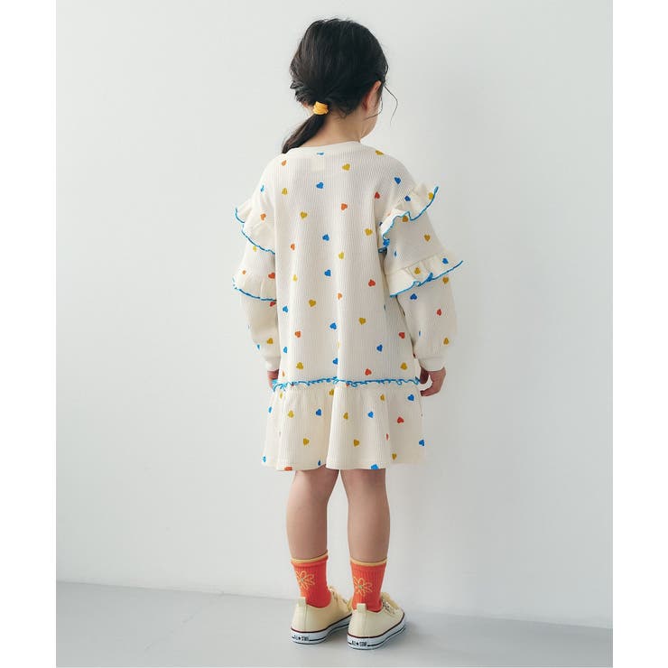 ワッフルメニーフリルワンピース | F.O.Online Store | 詳細画像7 