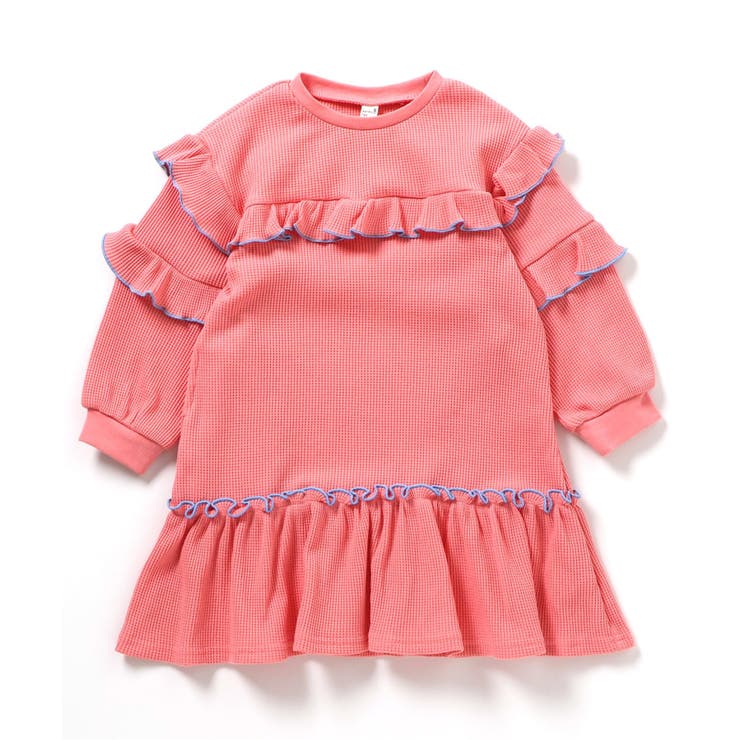 ワッフルメニーフリルワンピース | F.O.Online Store | 詳細画像8 