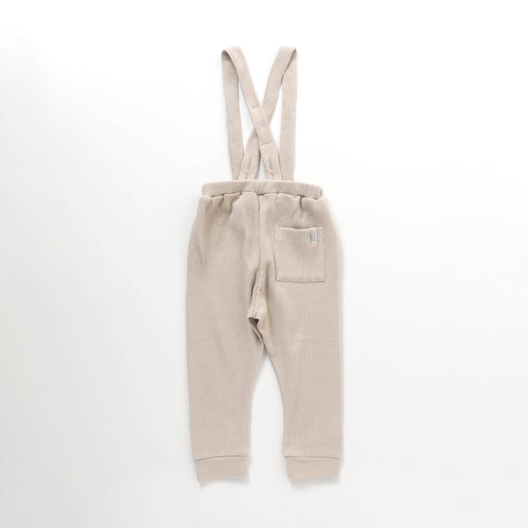 新品★タグ付き★メゾピアノ★パンツ　90★サスペンダー★フリル　パンツ★ ガールズ ダブルボタンサスペンダーつきパンツ（その他） | kate