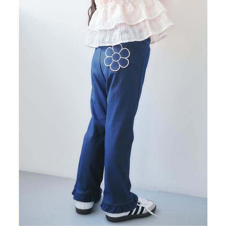 ブルー | モチーフポケットパンツ/7days Style pants  10分丈 | F.O.Online Store