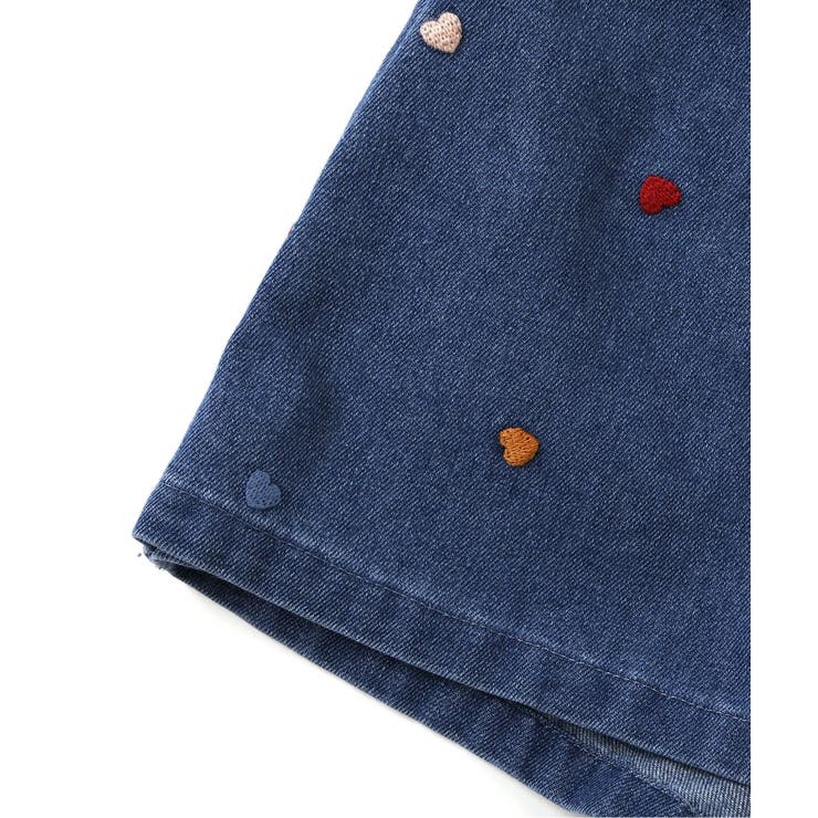 ハート・デイジー刺繍ラップキュロット  ショート丈 | F.O.Online Store | 詳細画像18 