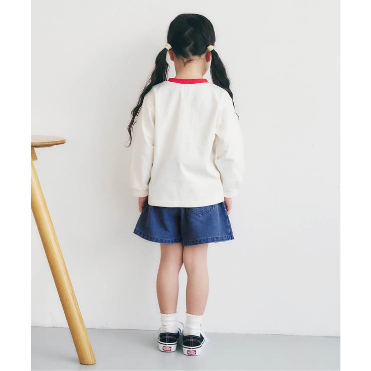 ハート・デイジー刺繍ラップキュロット  ショート丈 | F.O.Online Store | 詳細画像23 