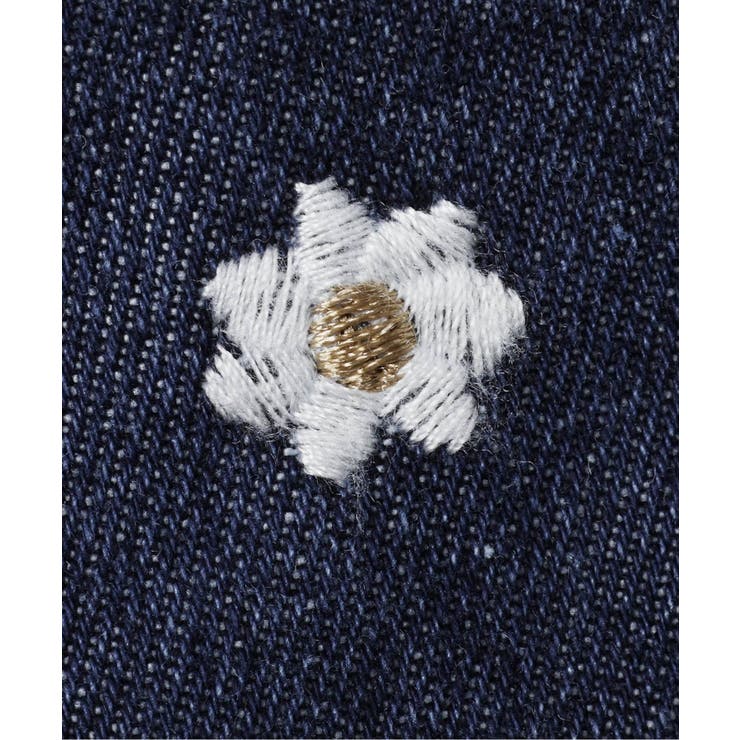 ハート・デイジー刺繍ラップキュロット  ショート丈 | F.O.Online Store | 詳細画像3 