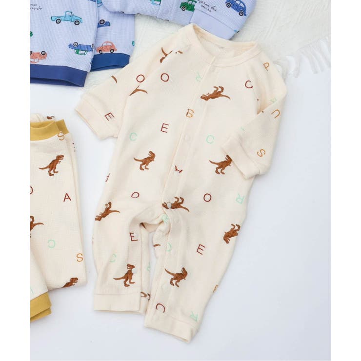 アイボリー | ワッフルカバーオール | F.O.Online Store