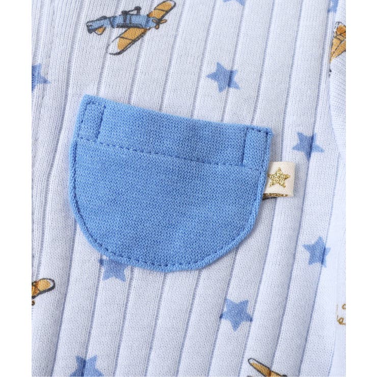 星空飛行機柄カバーオール | F.O.Online Store | 詳細画像5 