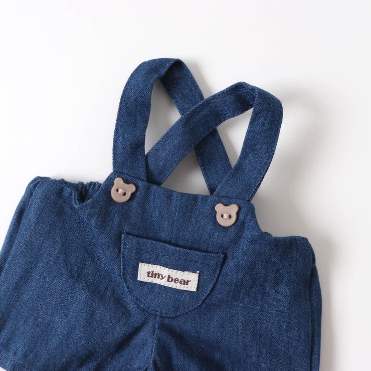tiny bear ぬいぐるみ着せ替えウェア(サロペット)[品番