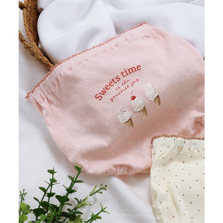 サーモンピンク | GIRLSくま・アイスバックプリントパンツ | F.O.Online Store