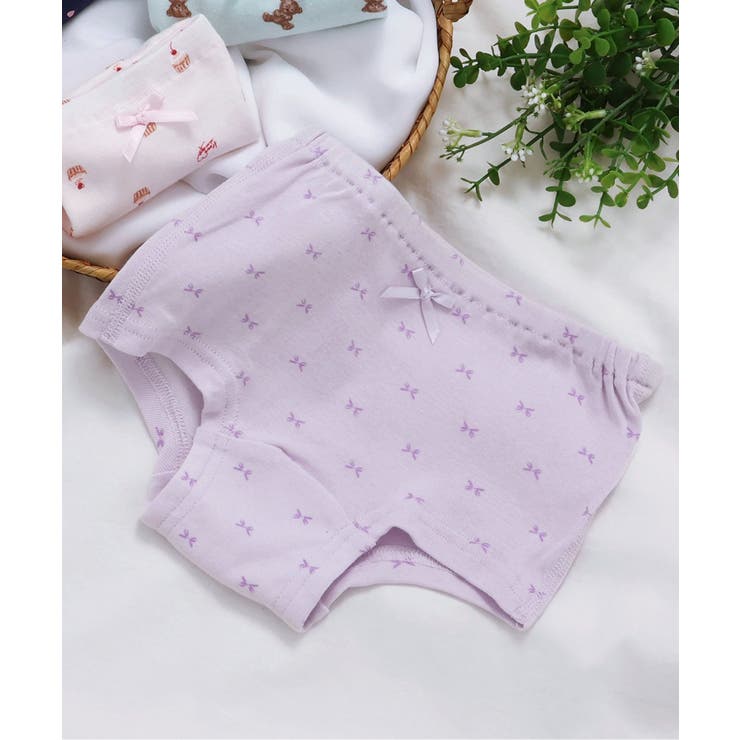 ラベンダー | GIRLS総柄ボクサーパンツ | F.O.Online Store