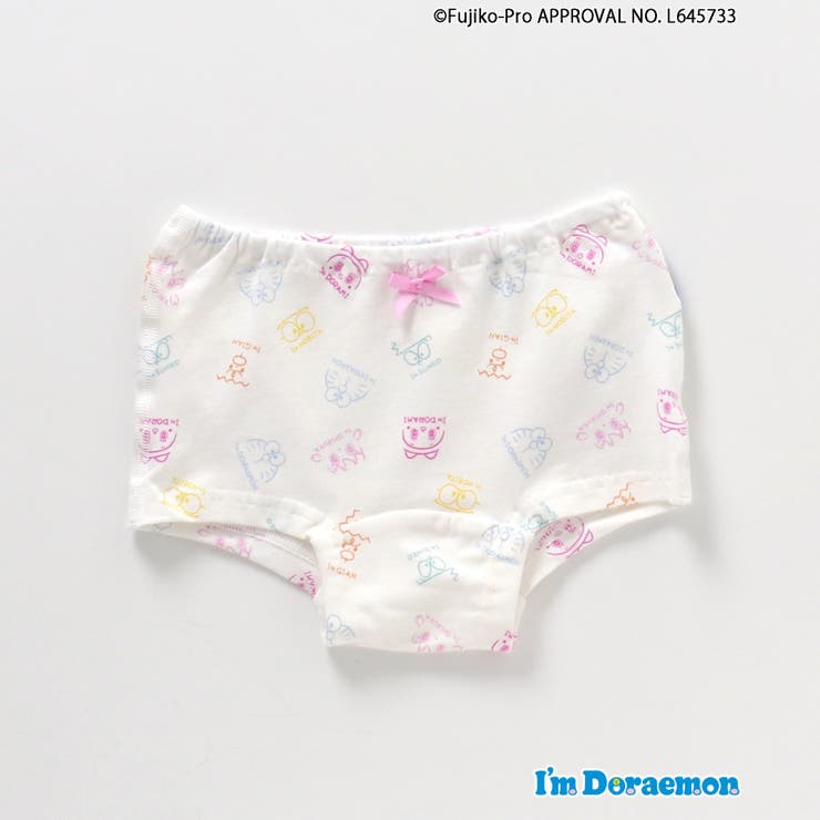 【藤子プロコラボ】ドラえもん柄ショートパンツ リンク】I'm Doraemon GIRLSボクサーショーツ[品番：FOKK0018280