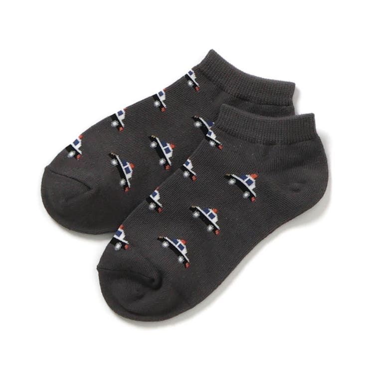 チャコール | 4柄アソートショートソックス | F.O.Online Store
