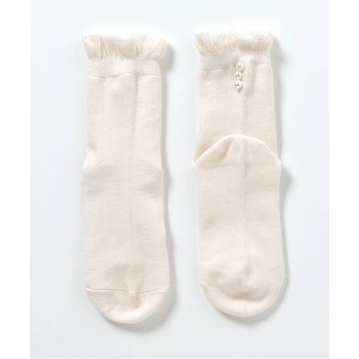 パール付きクルーソックス | F.O.Online Store | 詳細画像15 