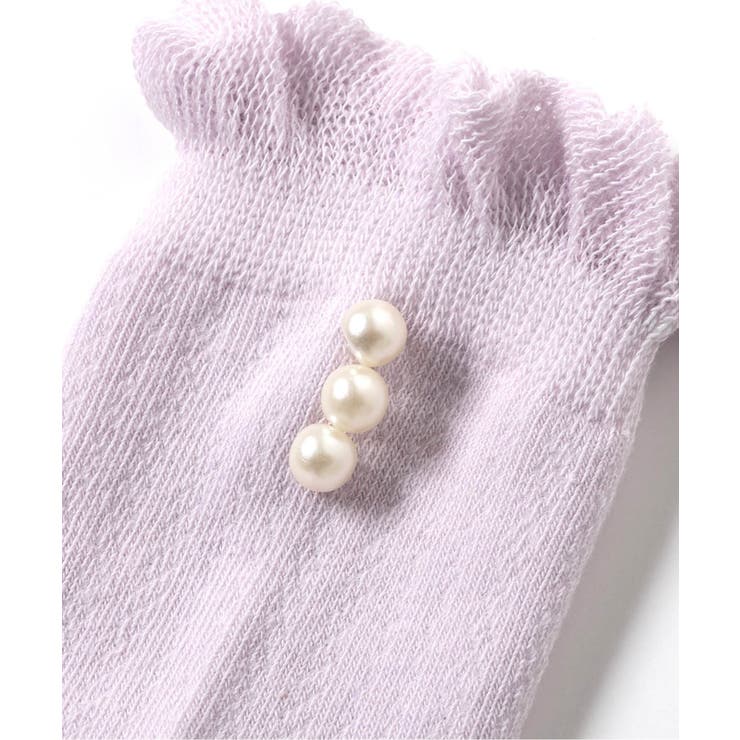 パール付きクルーソックス | F.O.Online Store | 詳細画像5 