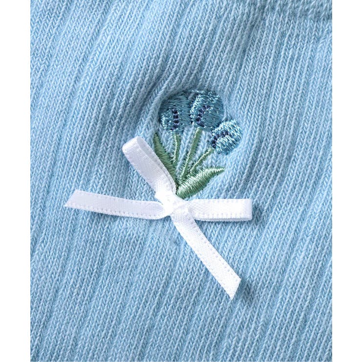 ワンポイント刺繍クルーソックス | F.O.Online Store | 詳細画像12 