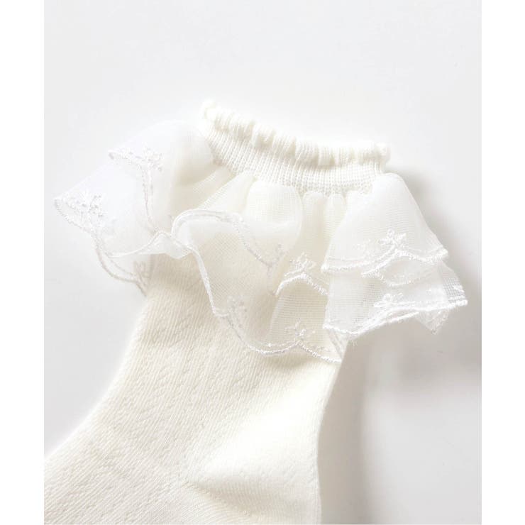 オーガンジーレースソックス | F.O.Online Store | 詳細画像4 