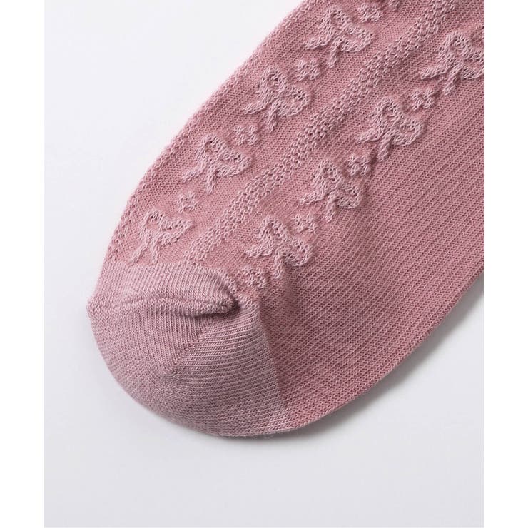 リボン編み柄ショートソックス | F.O.Online Store | 詳細画像6 
