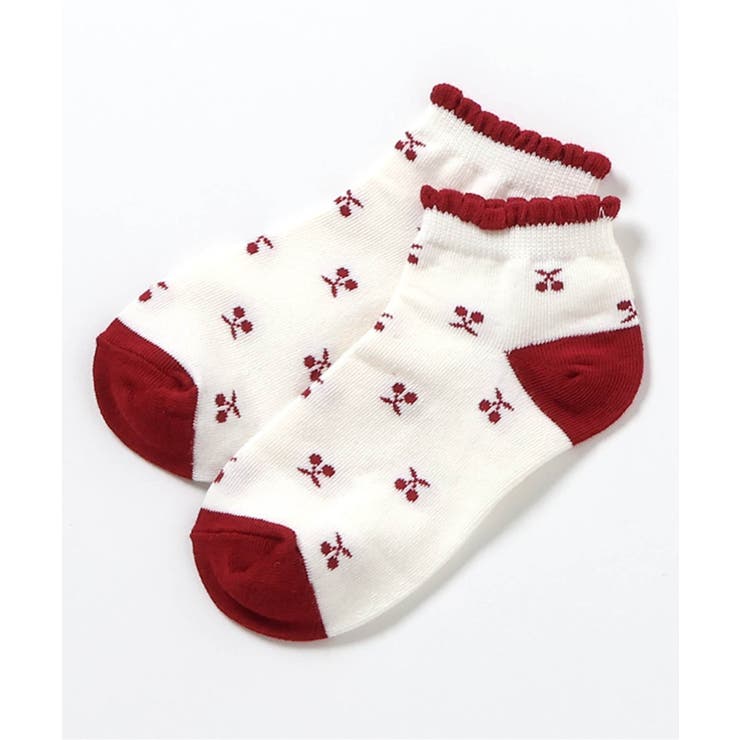 お花・ハート・さくらんぼ柄ショートソックス | F.O.Online Store | 詳細画像4 