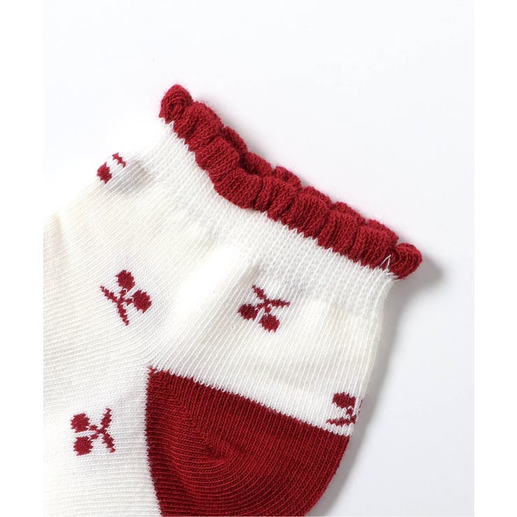 お花・ハート・さくらんぼ柄ショートソックス | F.O.Online Store | 詳細画像5 