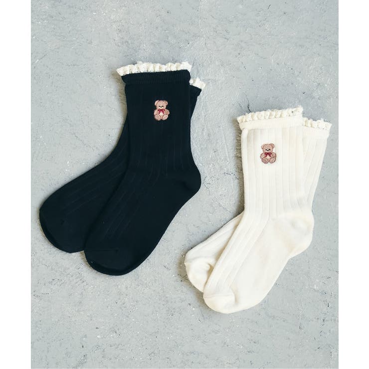 tiny bear レースフリルソックス | F.O.Online Store | 詳細画像11 