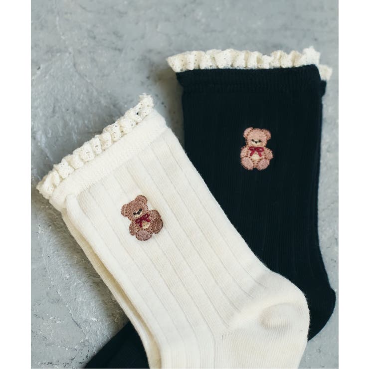 tiny bear レースフリルソックス | F.O.Online Store | 詳細画像12 