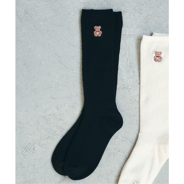 ブラック | tiny bear フォーマルハイソックス | F.O.Online Store