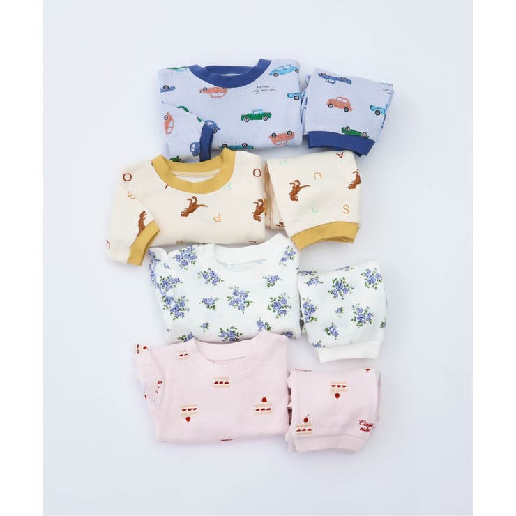 恐竜・車柄パジャマ  10分丈 | F.O.Online Store | 詳細画像9 