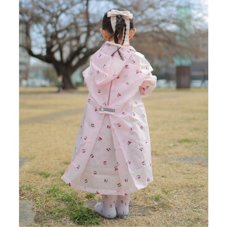 花・ハート・さくらんぼ・恐竜柄レインコート | F.O.Online Store | 詳細画像10 
