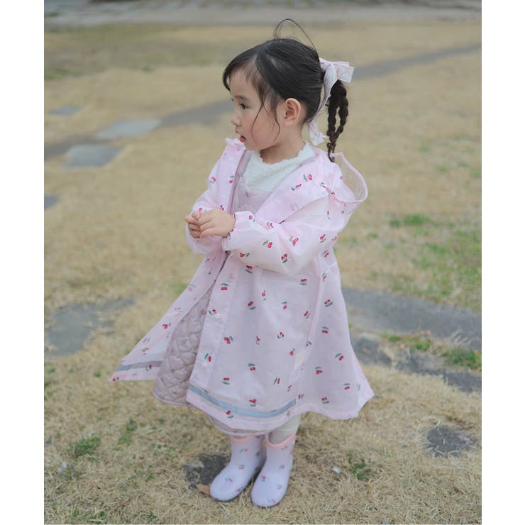花・ハート・さくらんぼ・恐竜柄レインコート | F.O.Online Store | 詳細画像9 