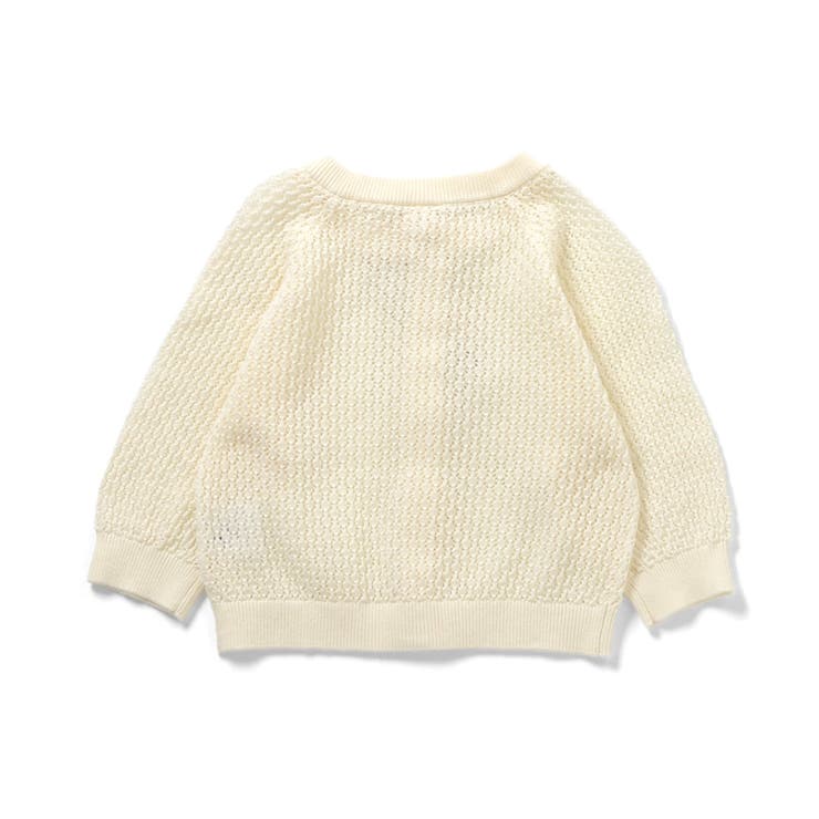 透かし編みニットカーディガン | F.O.Online Store | 詳細画像2 