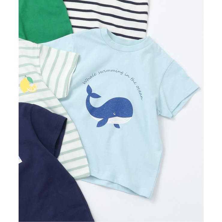 サックス | アソートモチーフTシャツ｜7days Style | F.O.Online Store