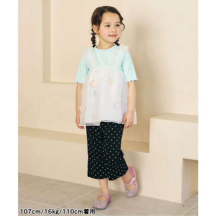 お花・ハートモチーフシアートップス | F.O.Online Store | 詳細画像8 