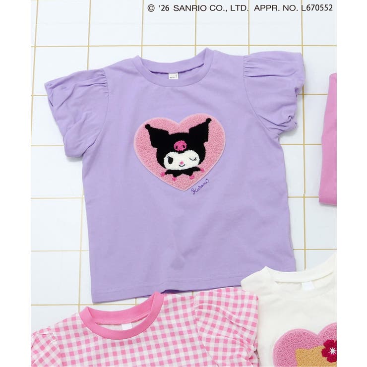 ラベンダー | 【サンリオキャラクターズ】バルーンスリーブTシャツ | F.O.Online Store