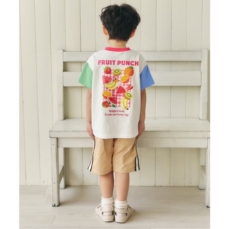 【リンク】バックプリントフルーツロゴTシャツ | F.O.Online Store | 詳細画像5 