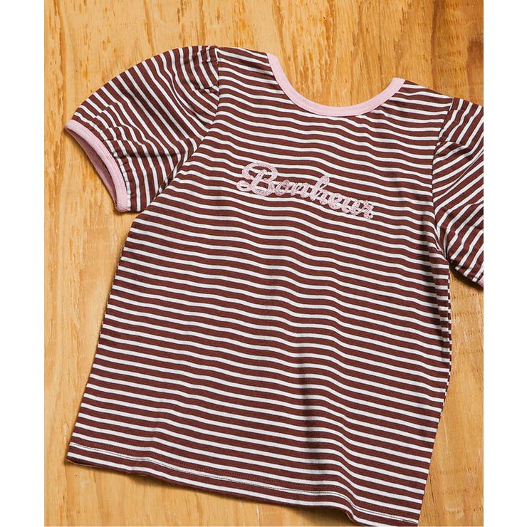 ブラウン | WEB限定 バッククロスロゴTシャツ | F.O.Online Store