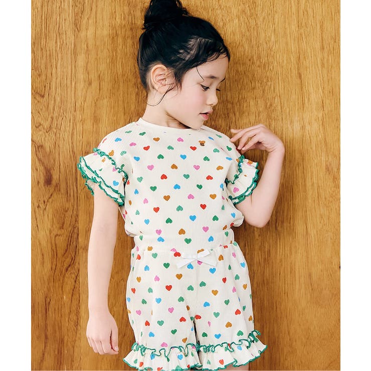 アイボリー | WEB限定 ワッフルフリルTシャツ | F.O.Online Store