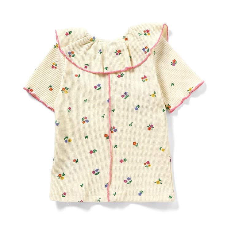 WEB限定 ワッフルフリル衿Tシャツ | F.O.Online Store | 詳細画像10 