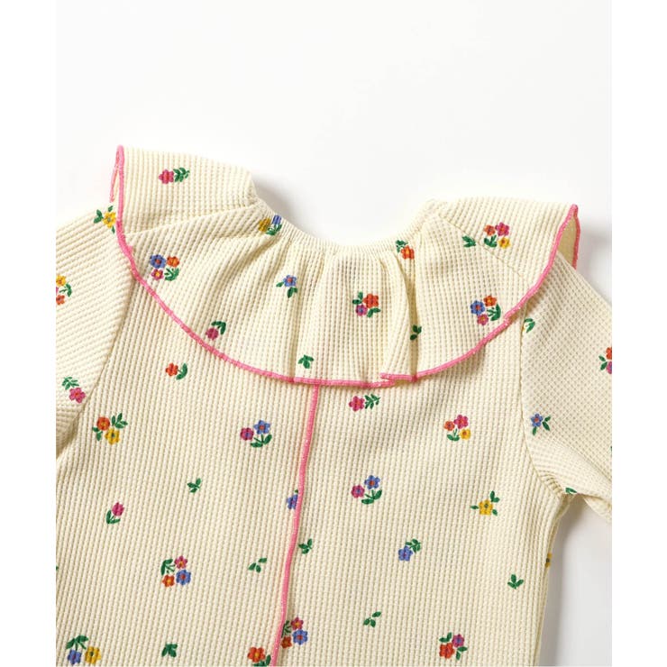 WEB限定 ワッフルフリル衿Tシャツ | F.O.Online Store | 詳細画像12 