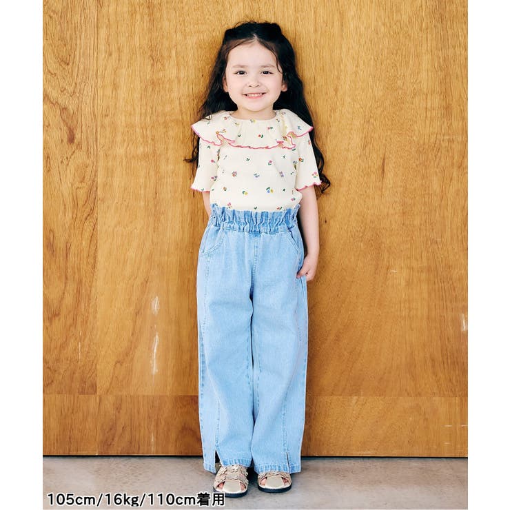 WEB限定 ワッフルフリル衿Tシャツ | F.O.Online Store | 詳細画像15 