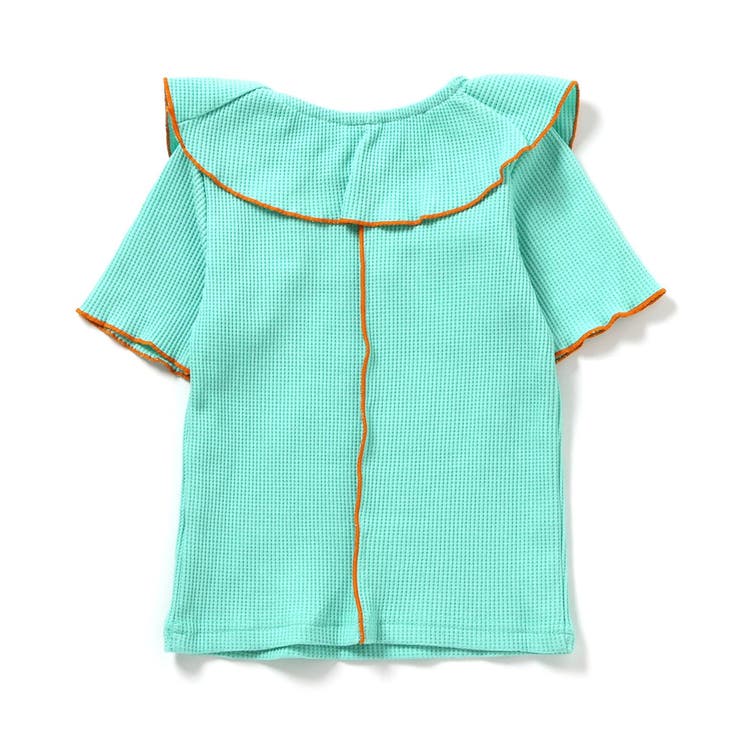 WEB限定 ワッフルフリル衿Tシャツ | F.O.Online Store | 詳細画像18 