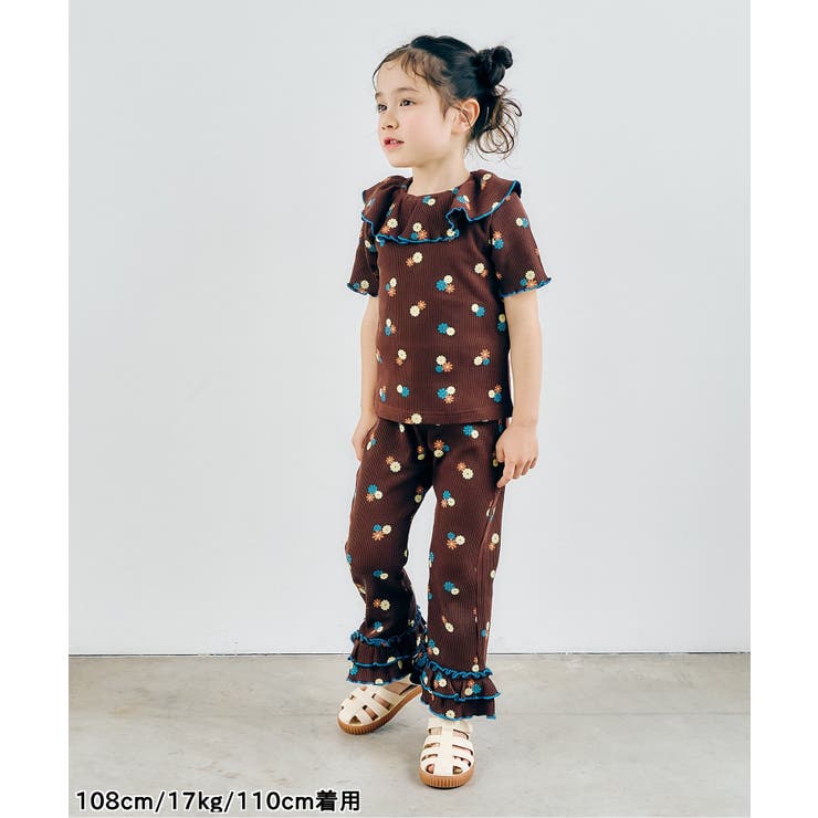 WEB限定 ワッフルフリル衿Tシャツ | F.O.Online Store | 詳細画像5 