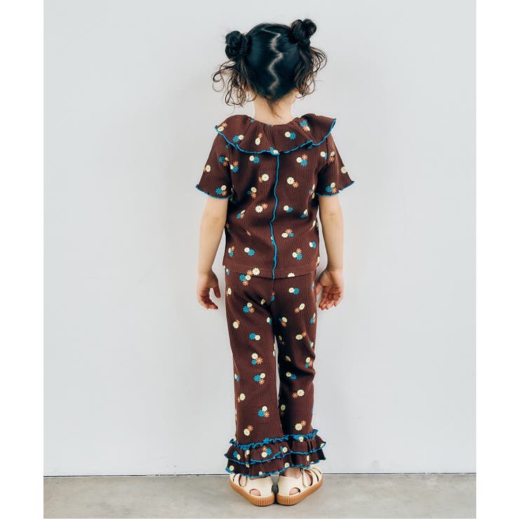 WEB限定 ワッフルフリル衿Tシャツ | F.O.Online Store | 詳細画像6 