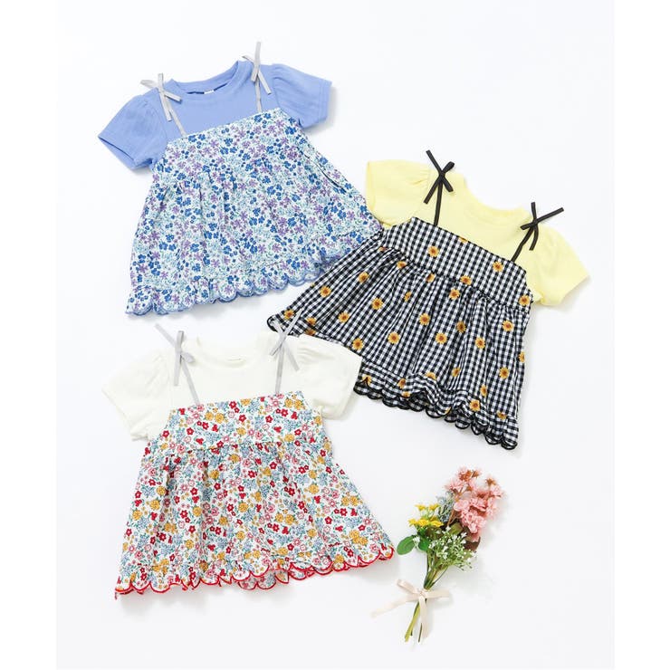 フラワーフリルドッキングトップス | F.O.Online Store | 詳細画像6 